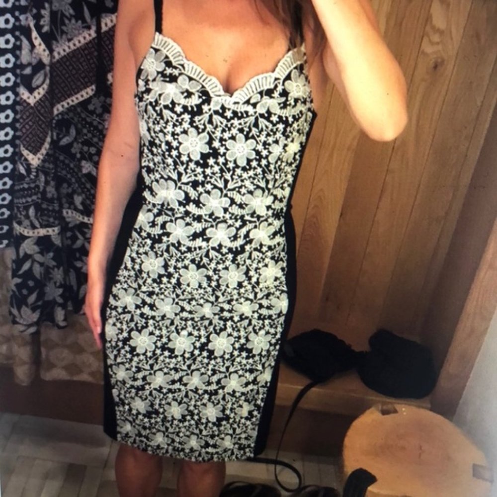 Anthropologie Embroidered Dress